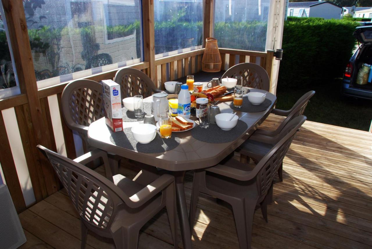 Mobilhome 2Ch Climatise-Terrasse Fermee-4 Velos-Camping 4 Etoiles Les Charmettes Les Mathes Buitenkant foto