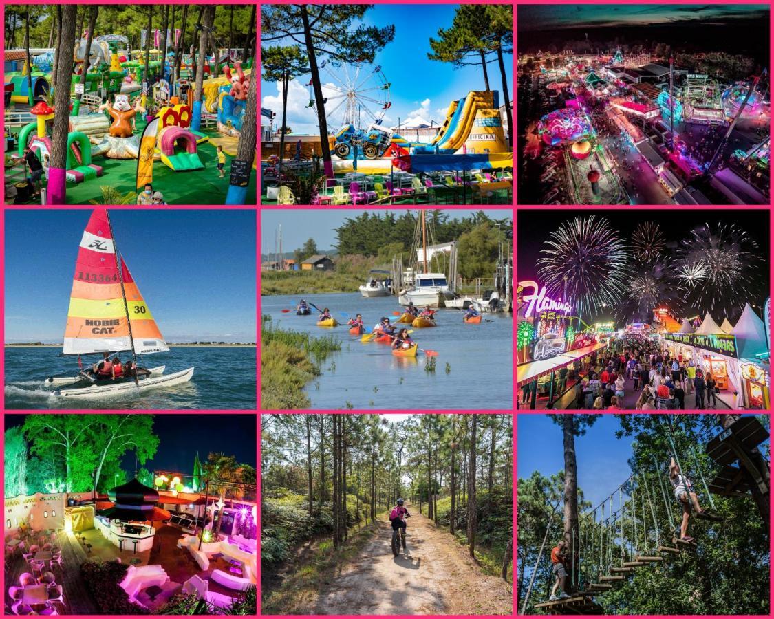 Mobilhome 2Ch Climatise-Terrasse Fermee-4 Velos-Camping 4 Etoiles Les Charmettes Les Mathes Buitenkant foto