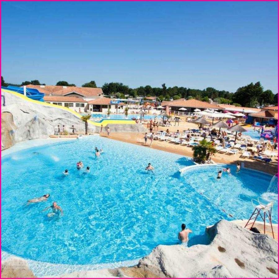 Mobilhome 2Ch Climatise-Terrasse Fermee-4 Velos-Camping 4 Etoiles Les Charmettes Les Mathes Buitenkant foto
