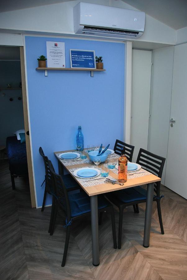 Mobilhome 2Ch Climatise-Terrasse Fermee-4 Velos-Camping 4 Etoiles Les Charmettes Les Mathes Buitenkant foto