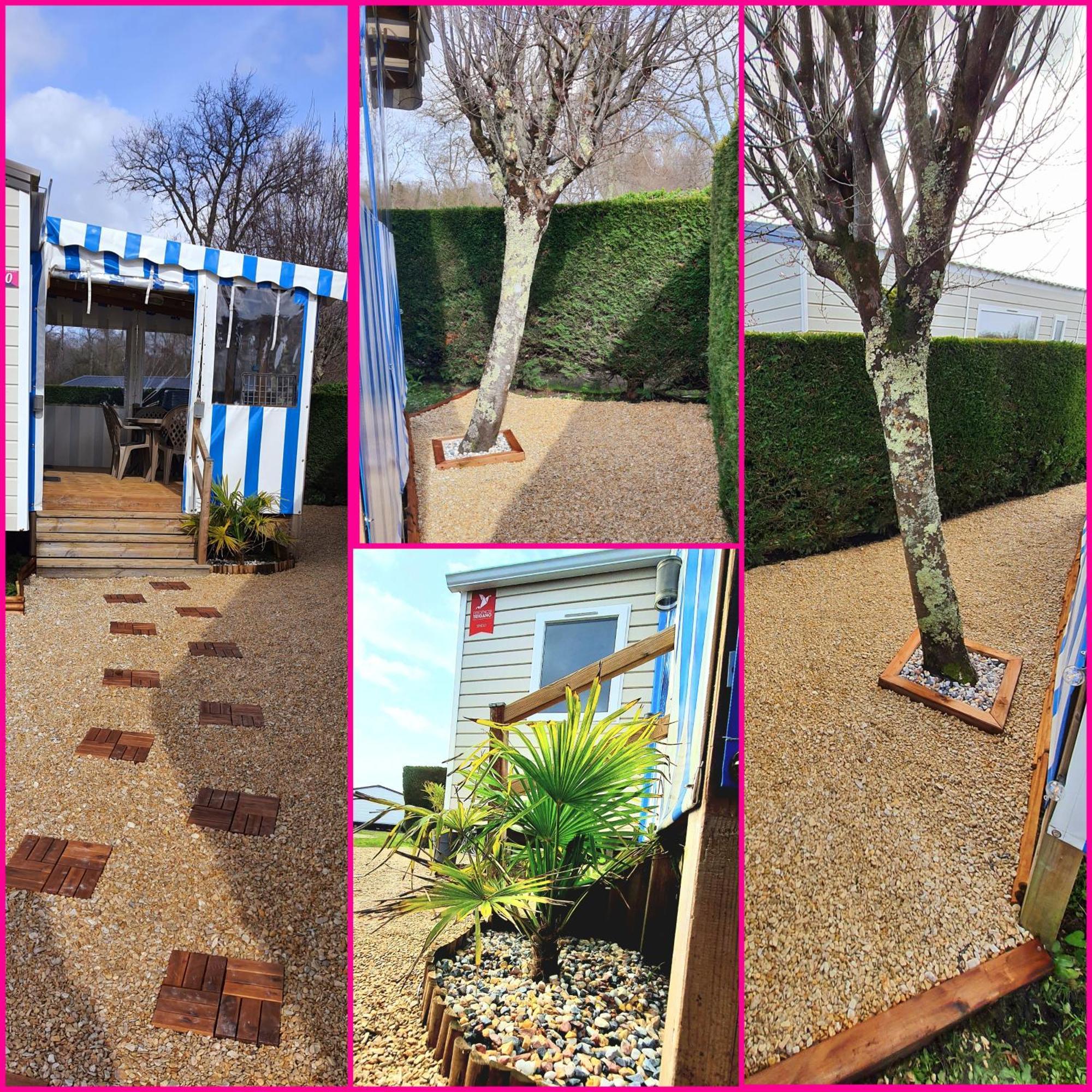 Mobilhome 2Ch Climatise-Terrasse Fermee-4 Velos-Camping 4 Etoiles Les Charmettes Les Mathes Buitenkant foto