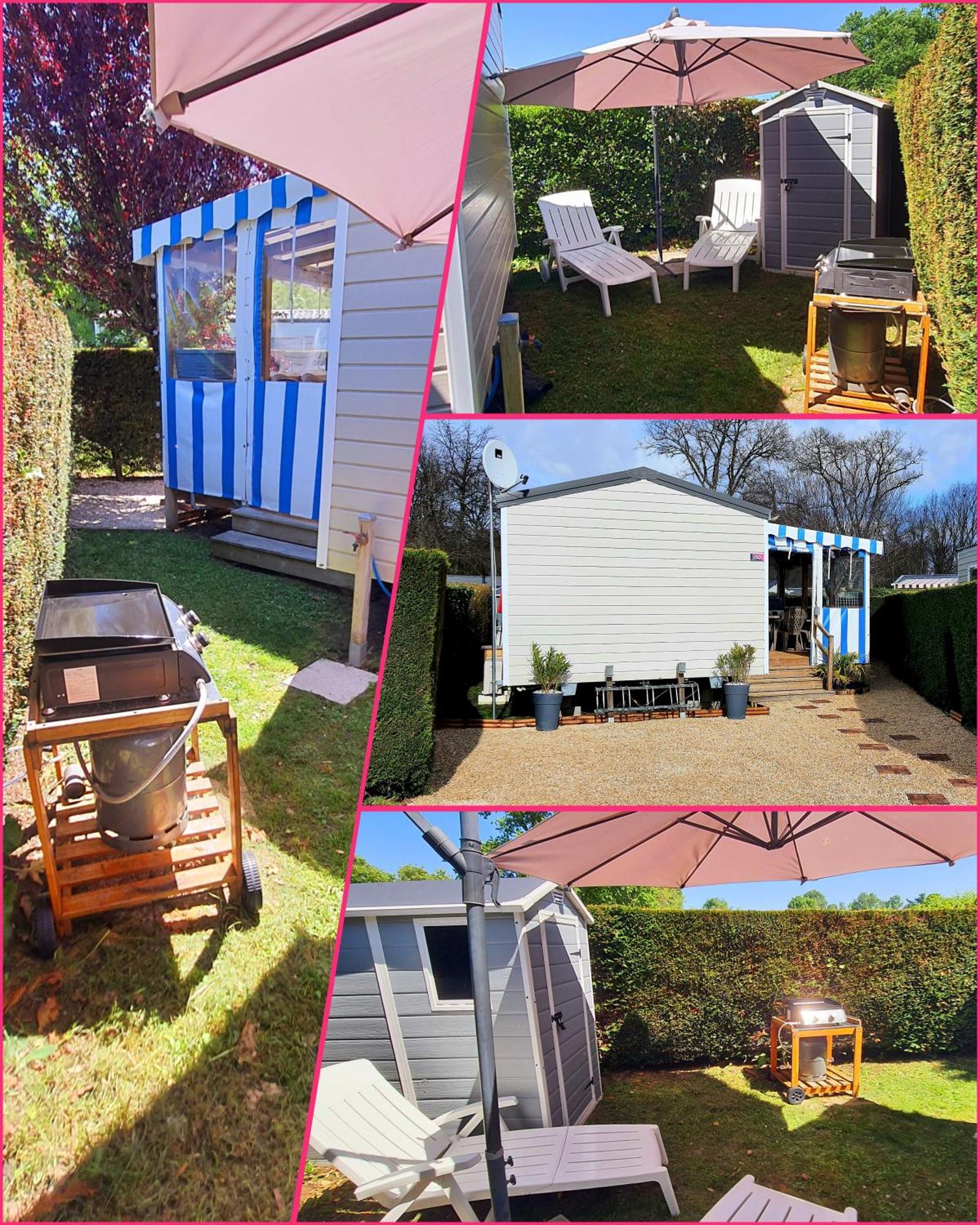Mobilhome 2Ch Climatise-Terrasse Fermee-4 Velos-Camping 4 Etoiles Les Charmettes Les Mathes Buitenkant foto
